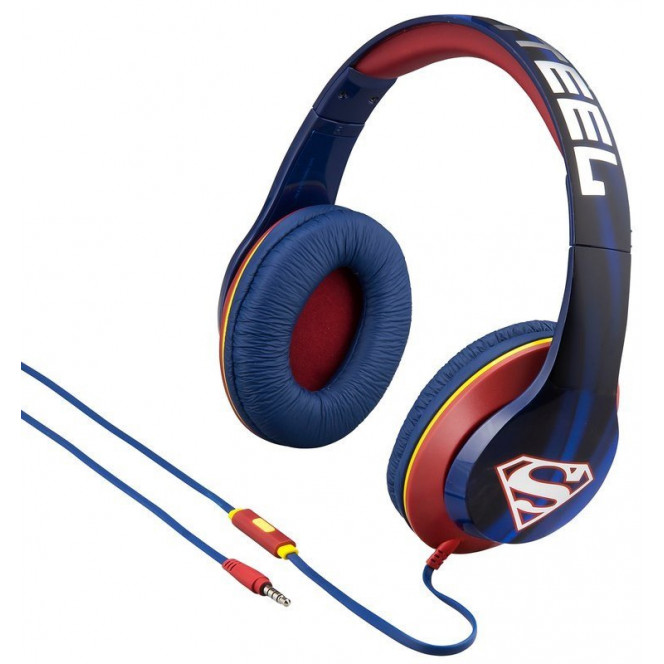 EKids/iHome Warner Bros Superman Mic earphones