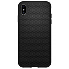 Чехол Spigen для iPhone XS Max Liquid Air Matte Black