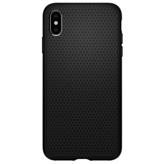 Cover of Spigen for iPhone XS Max Liquid Air Matte Black