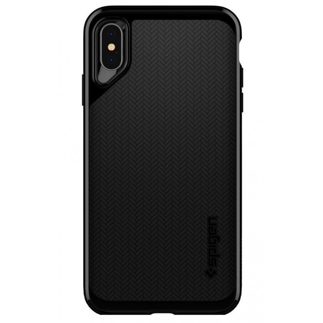 Чехол Spigen для iPhone XS Max Neo Hybrid Jet Black