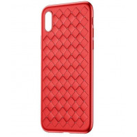 Cover of Baseus for iPhone X/Xs BV Weaving Red