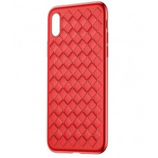 Чехол Baseus для iPhone X/Xs BV Weaving Red