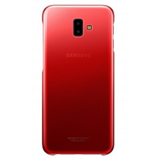 Cover of Samsung for Galaxy J6 + (J610) of Gradation Cover Red