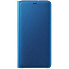 Cover of Samsung for Galaxy A7 2018 (A750) Wallet Cover Blue