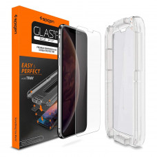 Glass of Spigen for iPhone XR Glas.tR EZ Fit