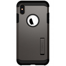 Чехол Spigen для iPhone XS Max Tough Armor Gunmetal