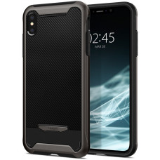 Чехол Spigen для iPhone XS/X Hybrid NX Gunmetal