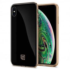 Чехол Spigen для iPhone XS Max La Manon etui Gold Black