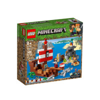 The designer of LEGO Minecraft of the Adventure by piracy ship (21152)