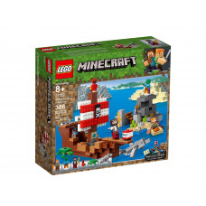 The designer of LEGO Minecraft of the Adventure by piracy ship (21152)