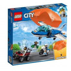 Designer of LEGO City Air police: arrest with a parachute (60208)