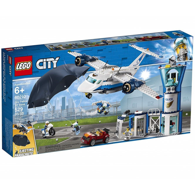 Конструктор LEGO City Воздушная полиция: воздушная база (60210)