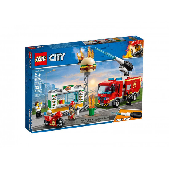 The designer of the LEGO City Fire in burger bar (60214)