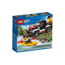 The designer of LEGO City of the Adventure on kayaks (60240)