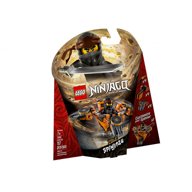 Designer of LEGO Ninjago Spin-dzhitsu Cole (70662)