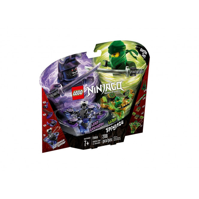 The designer of LEGO Ninjago Spin-dzhitsu Lloyd against Garmadon (70664)