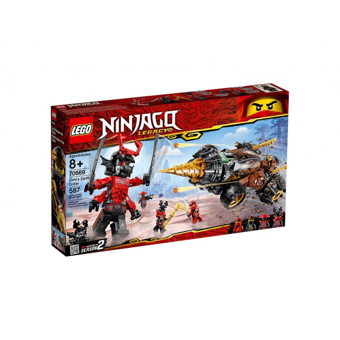 Конструктор LEGO Ninjago Земляной бур Коула (70669)