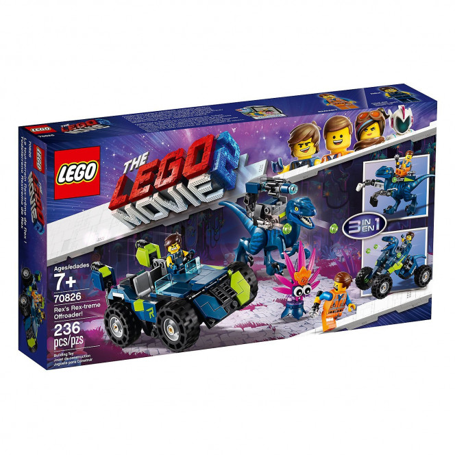 Конструктор LEGO Movie Тематический внедорожник Рекса! (70826)