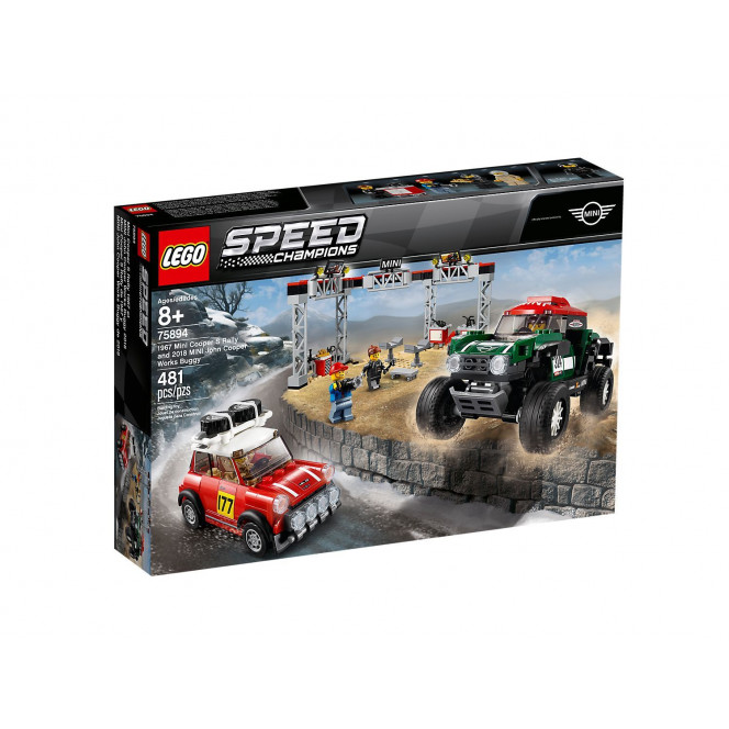 Designer of LEGO Creator Cars 1967 Mini Cooper S Rally and 2018 MINI John Cooper Works Buggy (75894)