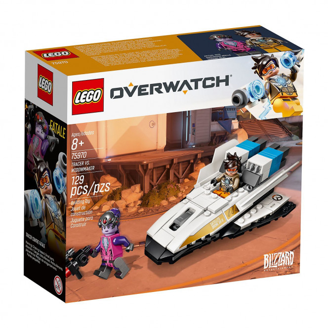 The designer of LEGO Overwatch Treyser against the Fatal widow (75970)