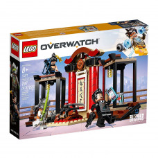 The designer of LEGO Overwatch Gindza against Gendzi (75971)