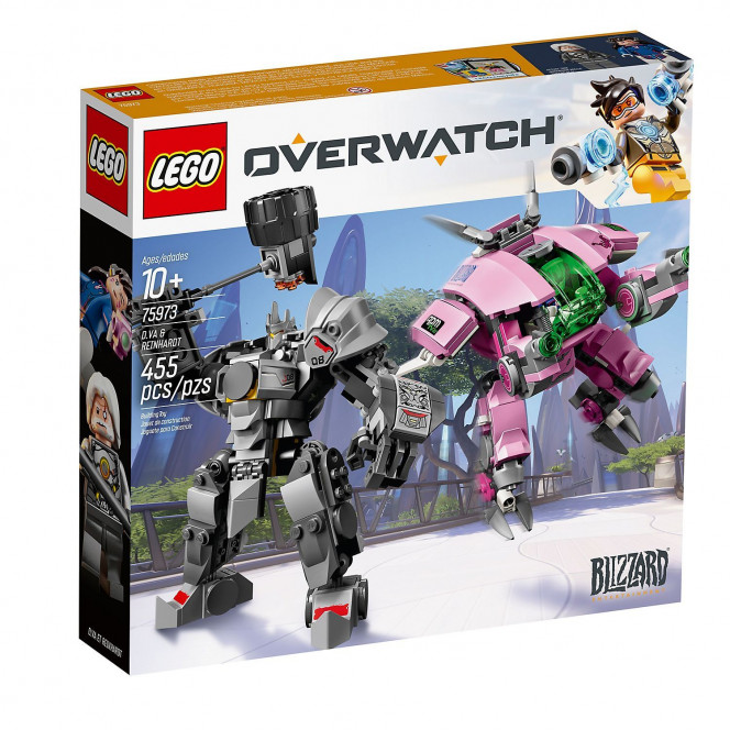 Конструктор LEGO Overwatch D.Va и Рейнгардт (75973)