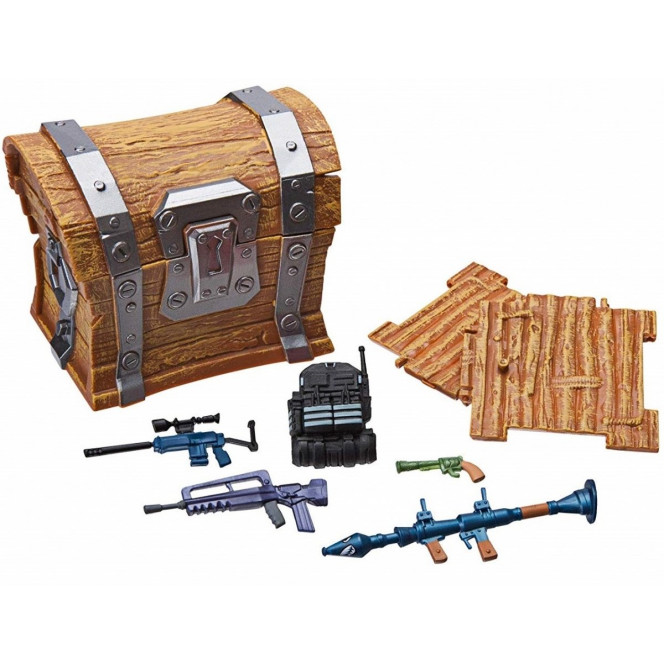 Game collection figure of Fortnite Loot Chest, chest of accessories (FNT0001)