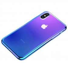 Чехол Baseus для iPhone XS Max Glow TR Blue