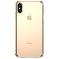 Чехол Baseus для iPhone XS/X Simplicity basic TR Gold