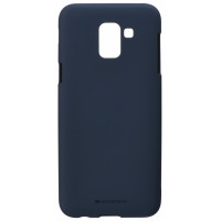 Goospery cover for Galaxy J6 2018 (J600) SF Jelly Midnight Blue