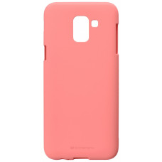 Goospery cover for Galaxy J6 2018 (J600) SF Jelly Pink