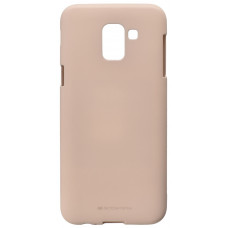 Goospery cover for Galaxy J6 2018 (J600) SF Jelly Pink Sand