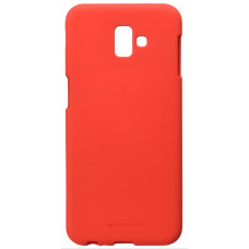 Goospery cover for Galaxy J6 + 2018 (J610F) SF Jelly Red