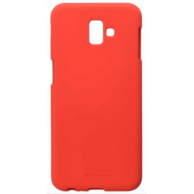 Goospery cover for Galaxy J6 + 2018 (J610F) SF Jelly Red