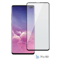 Стекло 2E для Galaxy S10+ Black border 3D EG