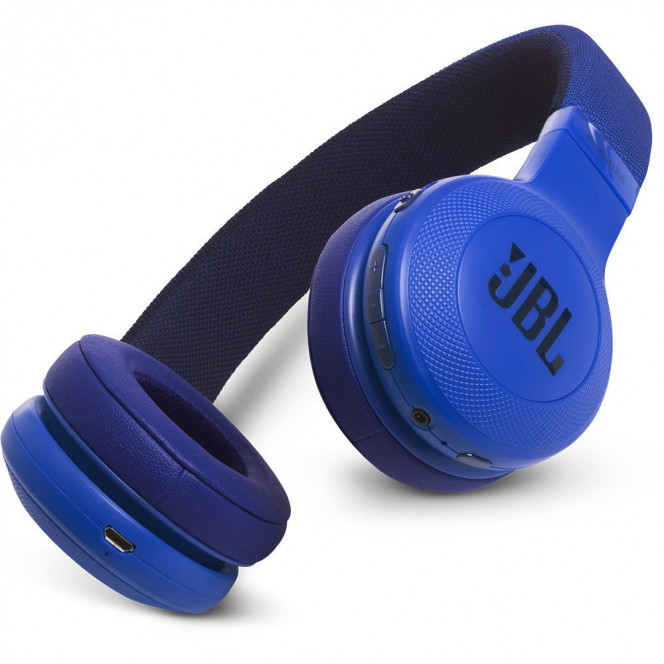 Bluetooth JBL E45BT Blue earphones (JBLE45BTBLU)