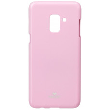 Goospery cover for Galaxy A8 2018 (A530) Jelly Case Pink