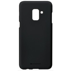 Goospery cover for Galaxy A8 2018 (A530) SF Jelly Black