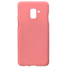 Goospery cover for Galaxy A8 + 2018 (A730) SF Jelly Pink