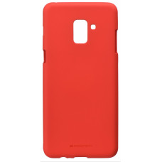 Goospery cover for Galaxy A8 + 2018 (A730) SF Jelly Red