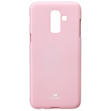 Goospery cover for Galaxy J8 2018 (J810) Jelly Case Pink