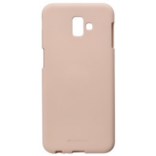 Goospery cover for Galaxy J6 + 2018 (J610F) SF Jelly Pink Sand