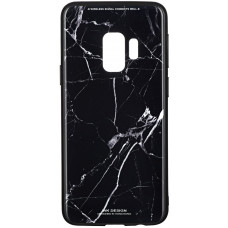 Чехол WK для Galaxy S9 (G960) Marble BK/GR