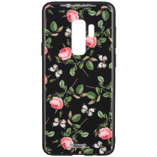 WK cover for Galaxy S9 + (G965) of Flowers BK