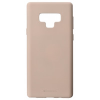 Goospery cover for Galaxy Note 9 SF Jelly Pink Sand