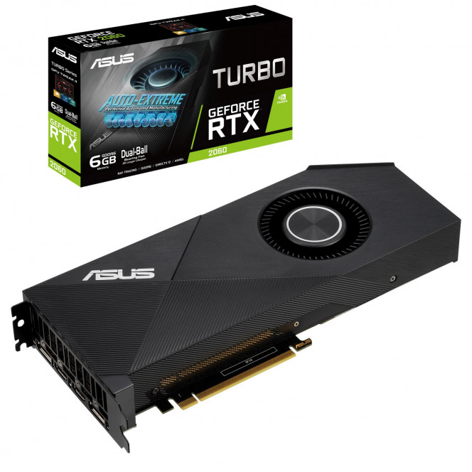 Video card of ASUS GeForce RTX2060 6GB GDDR6 Turbo (TURBO-RTX2060-6G)