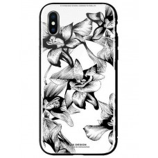 WK cover for Apple iPhone 7/8/SE 2020 WPC-061 Flowers BK/WH