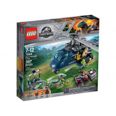 The designer of the LEGO Jurassic World Prosecution by Blu helicopter (75928)