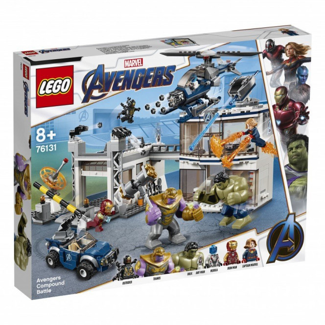 Конструктор LEGO Super Heroes Битва в новой штаб-квартире Мстителей (76131)