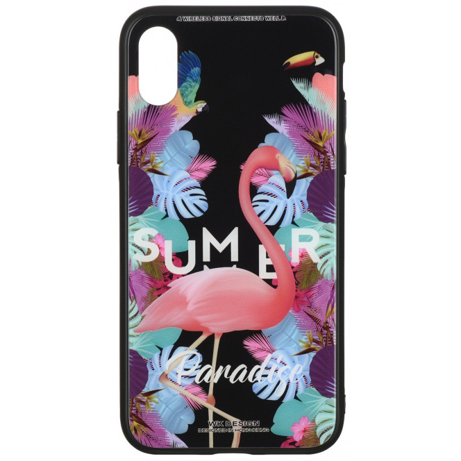 WK cover for the Apple iPhone XS Max WPC-061 Flamingo